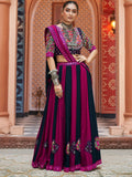Adorable Multi-Color Mirror Work Rayon Navratri Lehenga Choli - Zeel Clothing