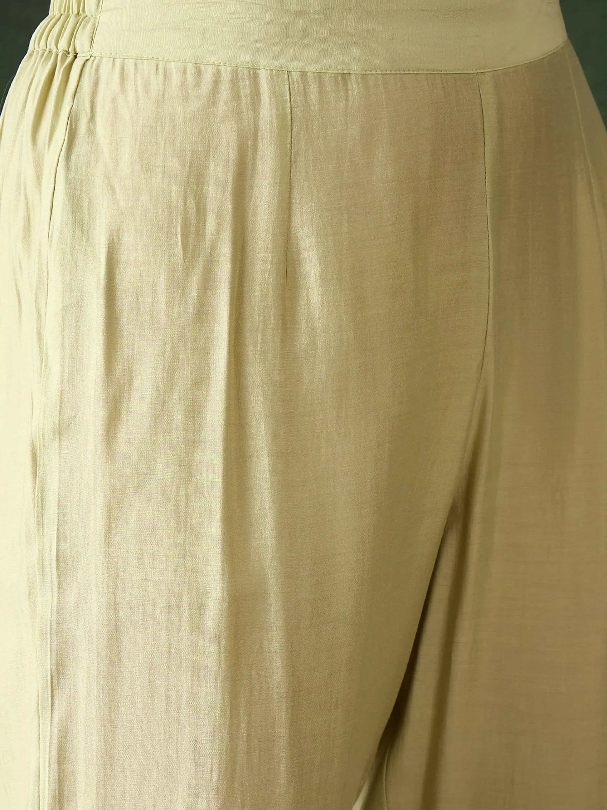 Adorable Olive Green Embroidered Organza Event Wear Pant Suit - Zeel Clothing