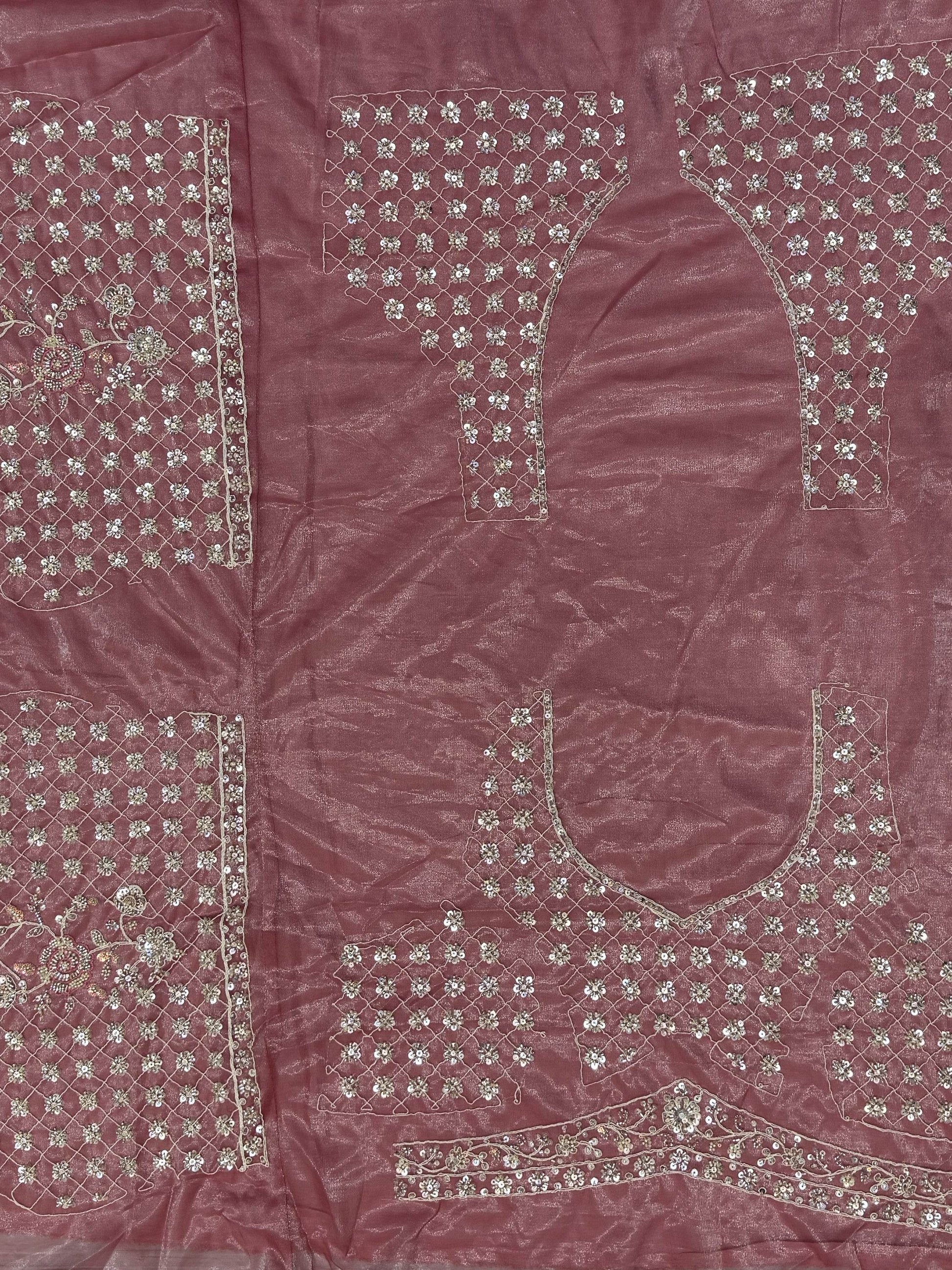 Adorable Pink Hand Work Net Bridal Wear Lehenga Choli With Dupatta - Zeel Clothing