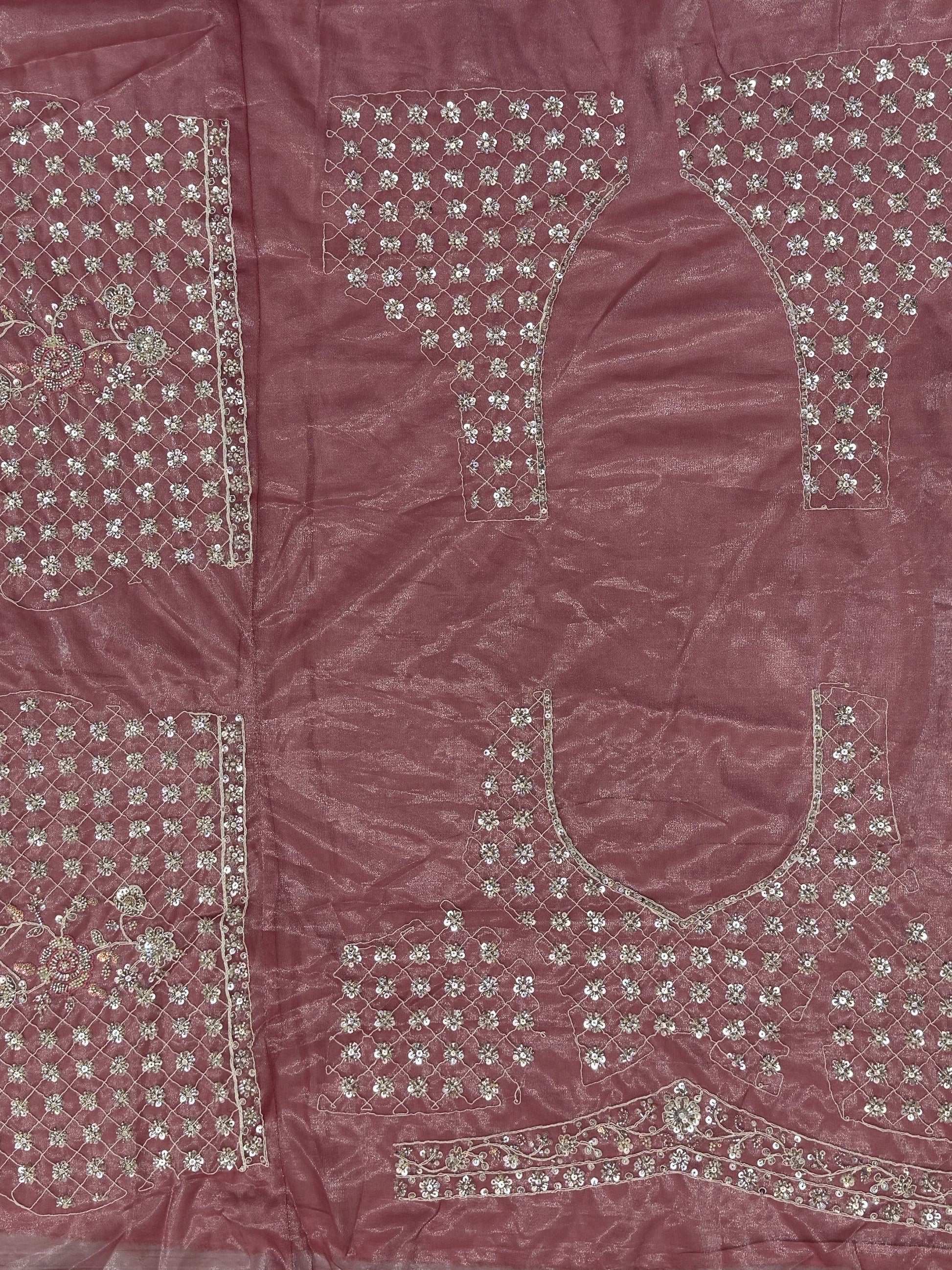 Adorable Pink Hand Work Net Bridal Wear Lehenga Choli With Dupatta - Zeel Clothing