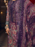 Adorable Purple Digital Printed Georgette Event Wear Salwar Kameez - Zeel Clothing