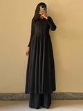 Alluring Black Georgette Party Wear Anarkali Suit With Embroidered Dupatta - Zeel Clothing