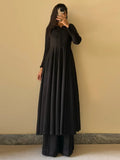 Alluring Black Georgette Party Wear Anarkali Suit With Embroidered Dupatta - Zeel Clothing