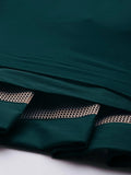 Alluring Green Georgette Party Wear Lehenga With Embroidered Choli - Zeel Clothing