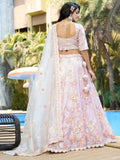 Alluring Light Purple Sequins Silk Engagement Wear Lehenga Choli - Zeel Clothing
