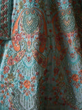 Alluring Turquoise Embroidered Georgette Wedding Lehenga Choli - Zeel Clothing