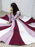 Alluring Wine Kodi Work Rayon Navratri Special Lehenga Choli With Dupatta - Zeel Clothing