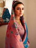 Amazing Blue Silk Zari Weaving Engagement Wear Saree With Blouse - Zeel Clothing