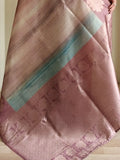 Amazing Lilac Zari Weaving Silk Designer Saree With Blouse - Zeel Clothing