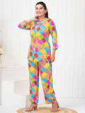 Amazing Multi-Color Digital Printed Rayon Casual Wear Co-Ord Set - Zeel Clothing