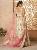 Amazing Off-White Thread Embroidered Silk Lehenga Choli With Dupatta - Zeel Clothing