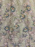 Appealing Yellow Floral Embroidered Net Wedding Wear Lehenga Choli With Dupatta - Zeel Clothing
