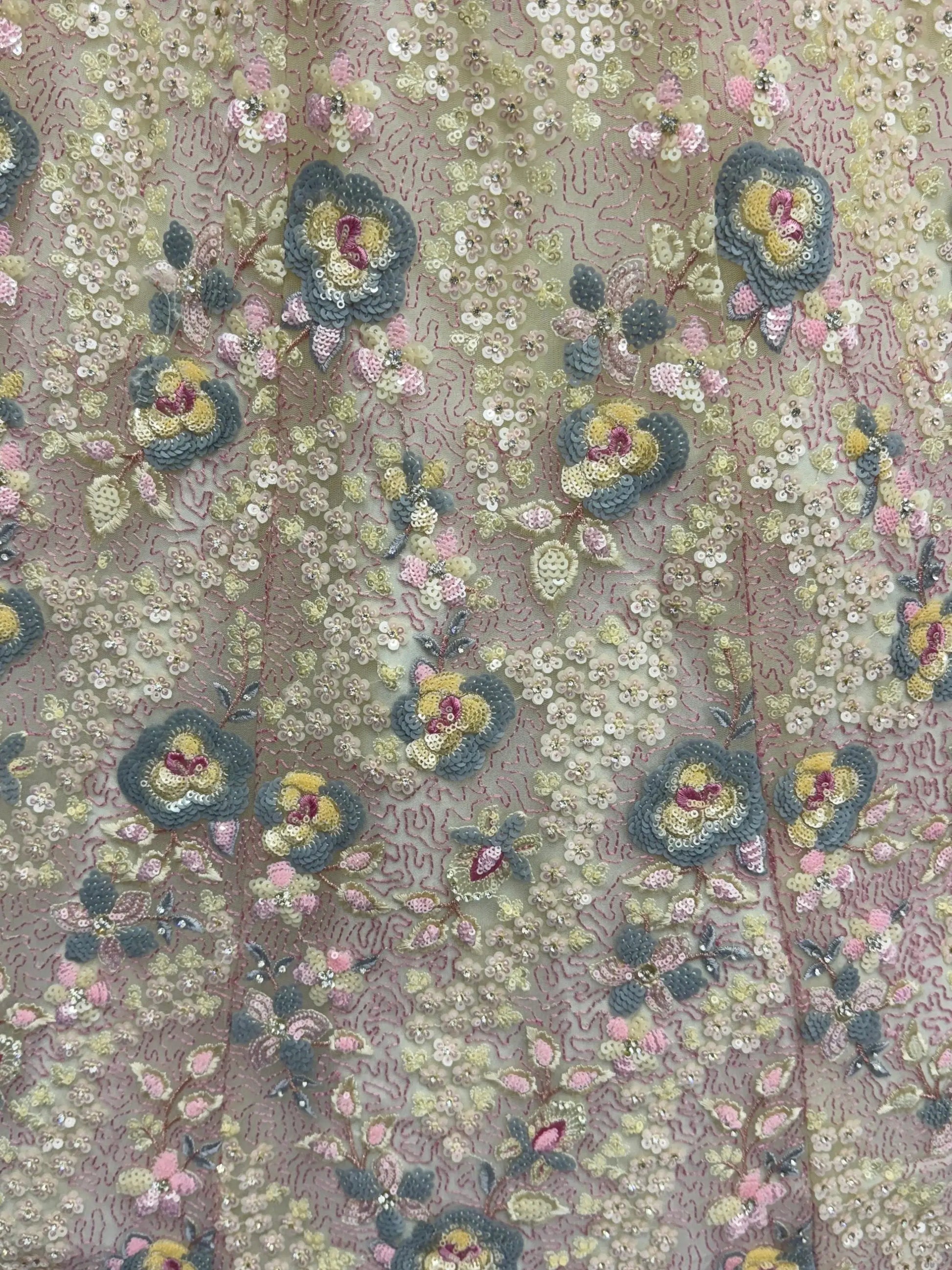 Appealing Yellow Floral Embroidered Net Wedding Wear Lehenga Choli With Dupatta - Zeel Clothing