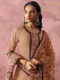 Astonishing brown Thread Work Georgette Festival Wear Pant Suit - Zeel Clothing