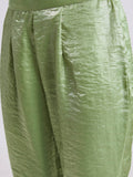 Astonishing Sea Green Organza Festival Wear Kurta With Pant - Zeel Clothing