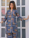 Astounding Blue Digital Printed Cotton Top Palazzo Co-Ord Set - Zeel Clothing