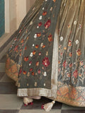Astounding Green Zari Woven Silk Reception Wear Lehenga Choli - Zeel Clothing