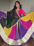 Attractive Multi-Color Printed Georgette Navratri Wear Lehenga Choli - Zeel Clothing