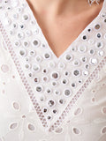 Attractive White Cotton Embroidered Festival Wear Kurta With Trouser - Zeel Clothing