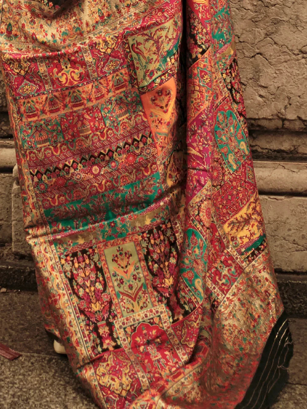 Awesome Black Zari Weaving Silk Events Wear Saree With Blouse - Zeel Clothing