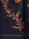 Awesome Blue Zari Embroidered Georgette Salwar Suit - Zeel Clothing