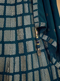 Awesome Teal Blue Sequins Georgette Engagement Lehenga Choli - Zeel Clothing