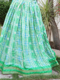 Awesome Teal Green Digital Printed Tussar Silk Lehenga Choli - Zeel Clothing