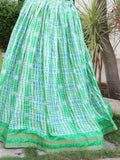 Awesome Teal Green Digital Printed Tussar Silk Lehenga Choli - Zeel Clothing