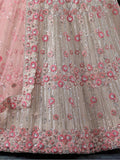 Awesome White Sequins Net Traditional Lehenga Choli With Dupatta - Zeel Clothing