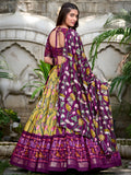 Awesome Yellow Patola Printed Silk Lehenga Choli With Dupatta - Zeel Clothing