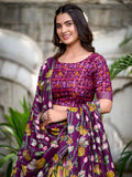 Awesome Yellow Patola Printed Silk Lehenga Choli With Dupatta - Zeel Clothing