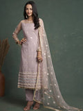 Beautiful Lavender Sequins Butterfly Net Festival Wear Salwar Kameez - Zeel Clothing