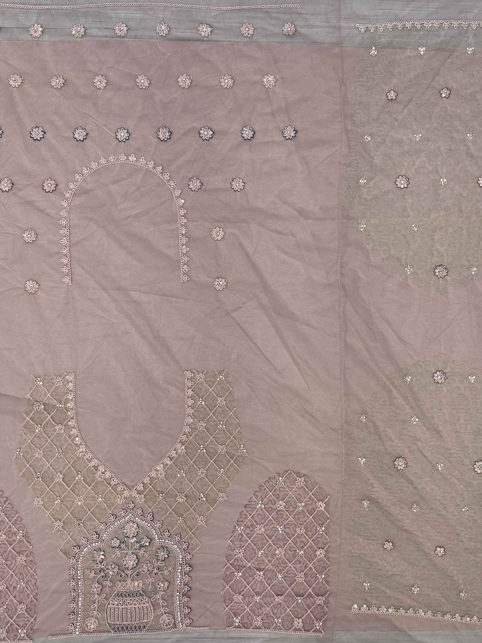 Beautiful Peach Sequins Net Engagement Wear Lehenga Choli - Zeel Clothing