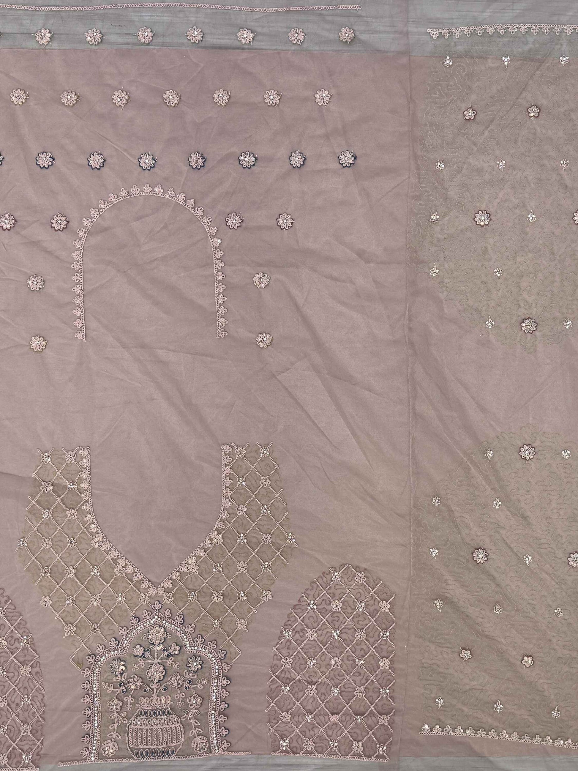 Beautiful Peach Sequins Net Engagement Wear Lehenga Choli - Zeel Clothing