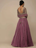 Beautiful Pink Sequins Party Wear Lehenga Choli With Net Dupatta - Zeel Clothing