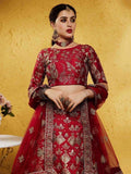 Beautiful Red Embroidered Silk Wedding Wear Lehenga Choli With Dupatta - Zeel Clothing
