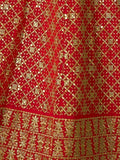 Beautiful Red Sequins Georgette Designer Lehenga Choli With Dupatta - Zeel Clothing