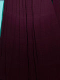Beautiful Wine Sequins Work Georgette Wedding Wear Lehenga Choli - Zeel Clothing