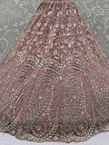 Bewitching Pink Dori Work Net Engagement Wear Lehenga Choli With Dupatta - Zeel Clothing