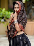 Beautiful Black Cotton Navratri Lehenga Choli With Dupatta