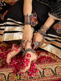 Captivating Black Thread Work Rayon Navratri Wear Lehenga Choli With Dupatta - Zeel Clothing