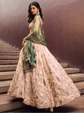 Captivating Cream Embroidered Rayon Wedding Wear Lehenga Choli - Zeel Clothing