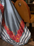 Captivating Grey Printed Satin Event Wear Saree With Blouse - Zeel Clothing