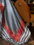 Captivating Grey Printed Satin Event Wear Saree With Blouse - Zeel Clothing