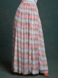 Captivating Multi-Color Printed Georgette Event Wear Gown - Zeel Clothing