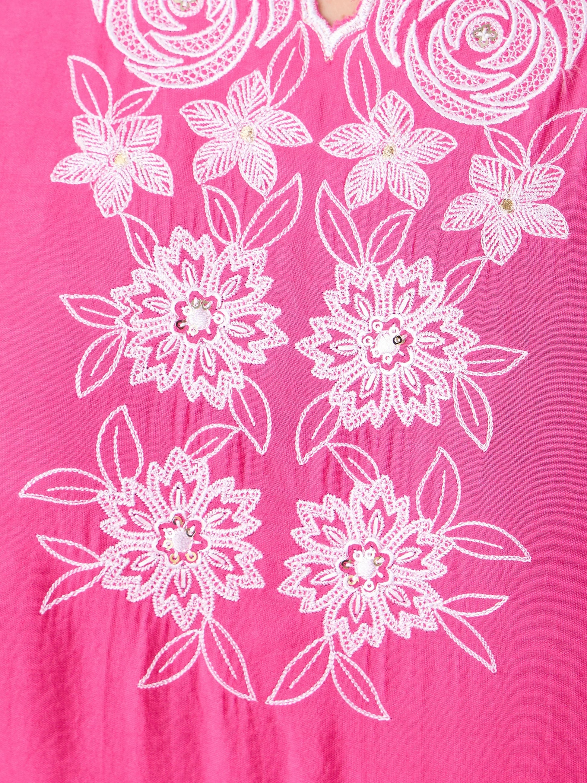 Captivating Pink Chanderi Embroidered Festival Wear Kurta Trouser - Zeel Clothing