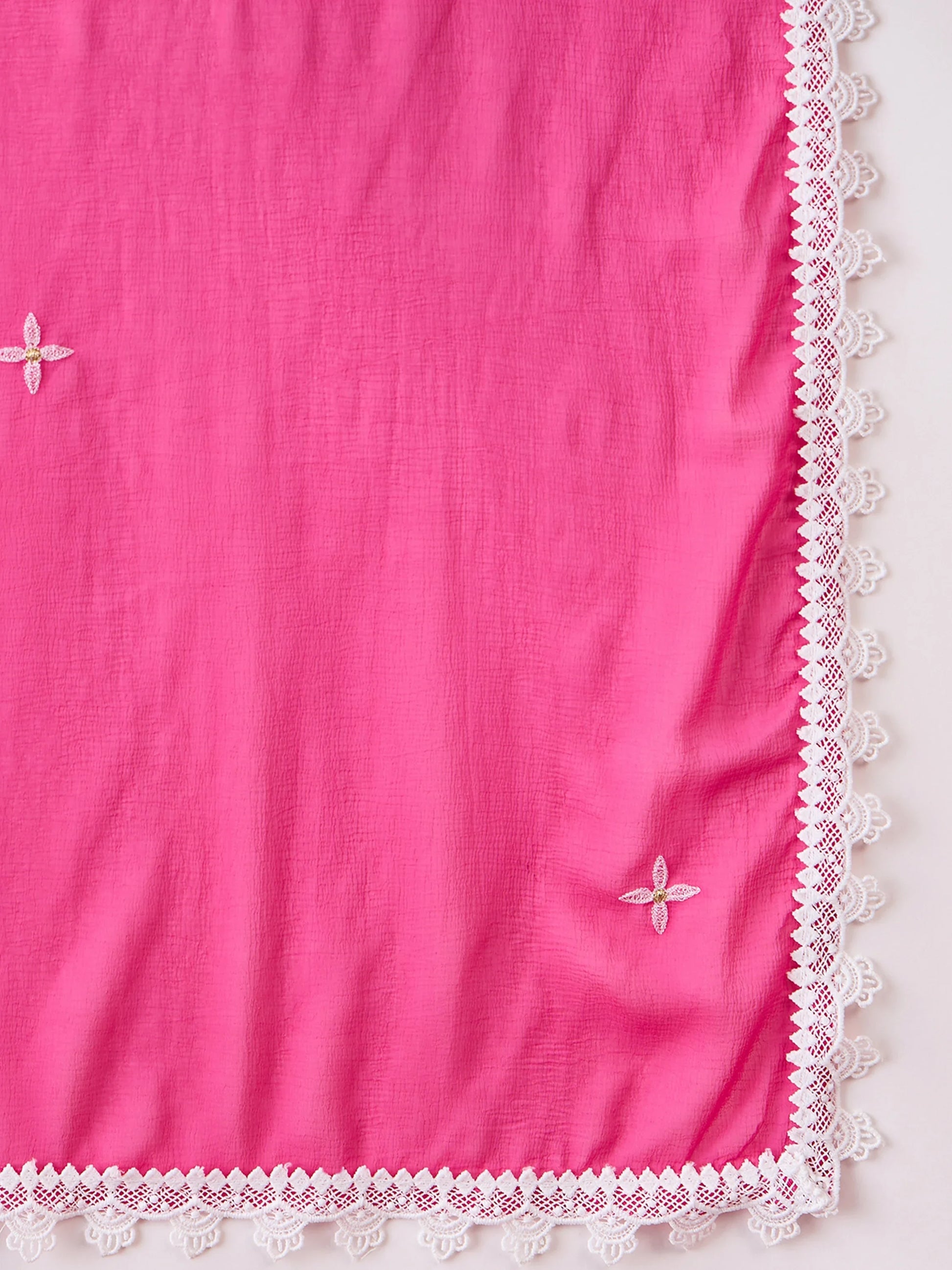 Captivating Pink Chanderi Embroidered Festival Wear Kurta Trouser - Zeel Clothing