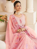 Captivating Pink Sequins Work Net Functions Wear Lehenga Choli - Zeel Clothing