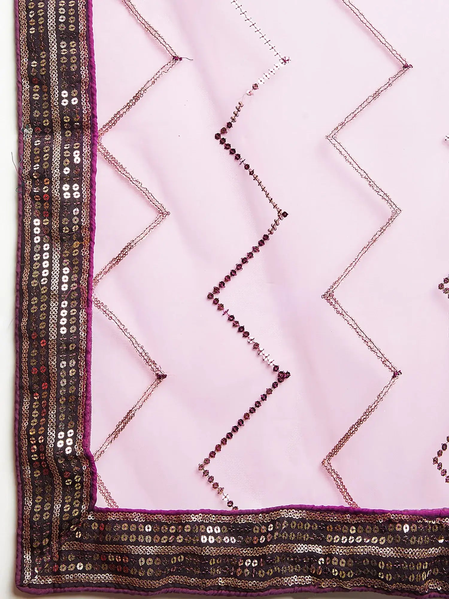 Captivating Purple Sequins Art Silk Events Wear Lehenga Choli - Zeel Clothing