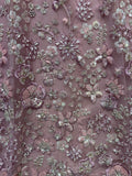 Captivating Rose Pink Bead Work Net Wedding Wear Lehenga Choli With Dupatta - Zeel Clothing